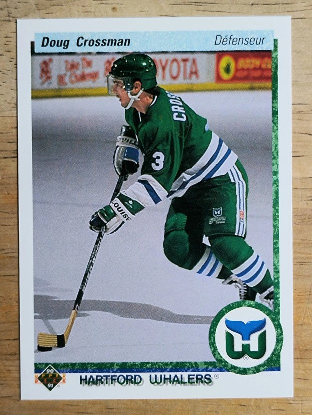 1990-91 Upper Deck French #419 Doug Crossman