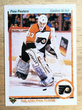 1990-91 Upper Deck French #424 Pete Peeters