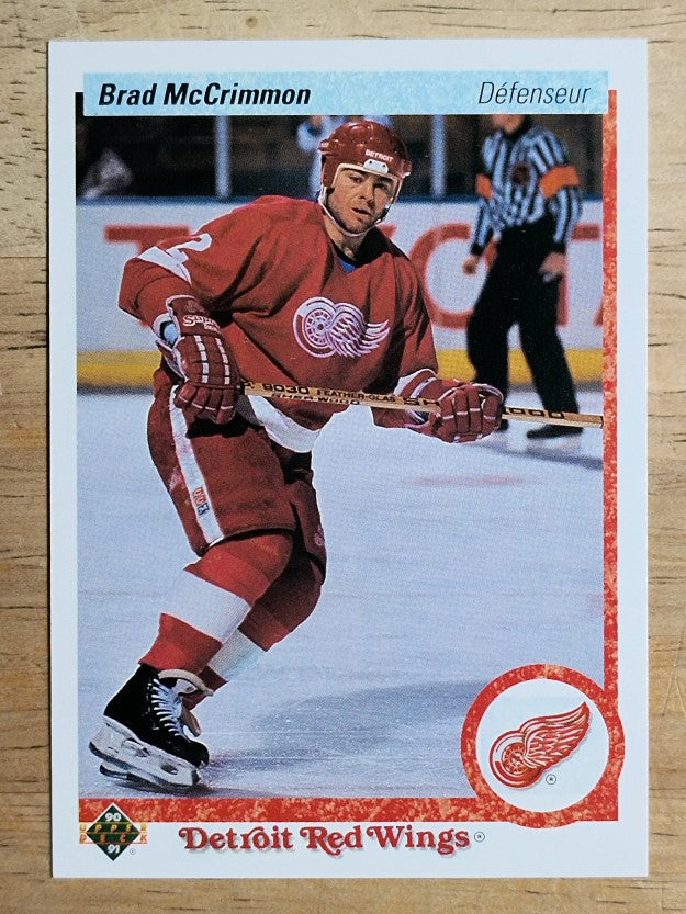 1990-91 Upper Deck French #430 Brad McCrimmon