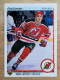1990-91 Upper Deck French #441 Troy Crowder RC
