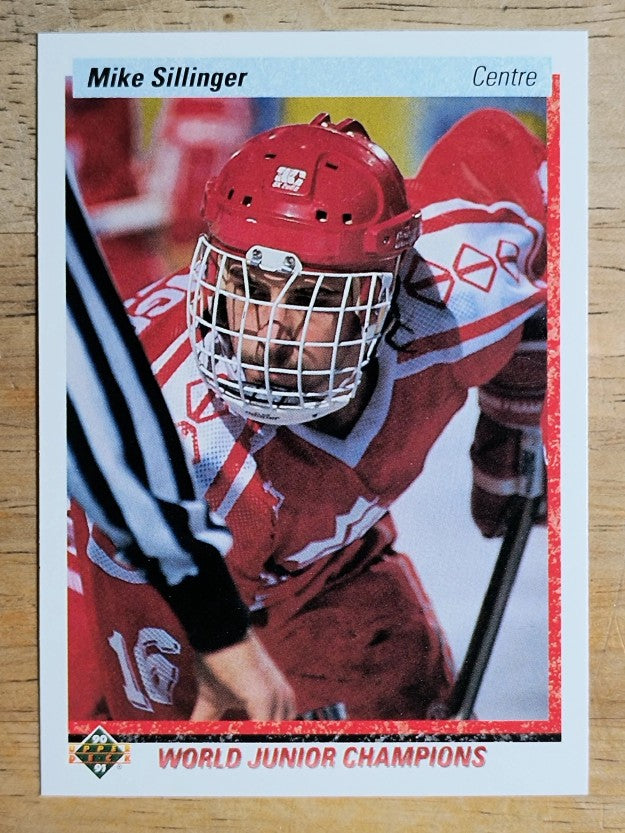 1990-91 Upper Deck French #452 Mike Sillinger RC