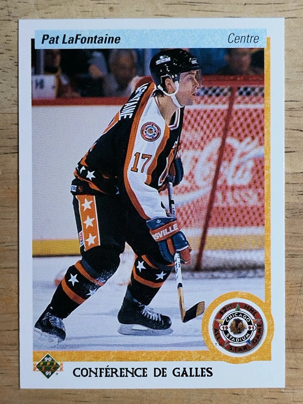 1990-91 Upper Deck French #479 Pat LaFontaine AS