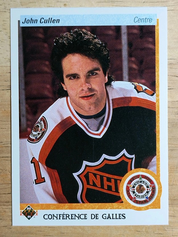 1990-91 Upper Deck French #492 John Cullen AS