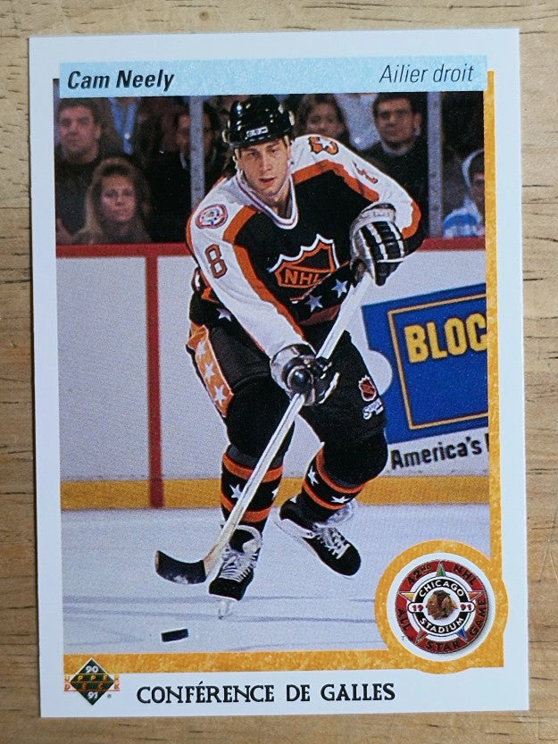 1990-91 Upper Deck French #493 Cam Neely AS