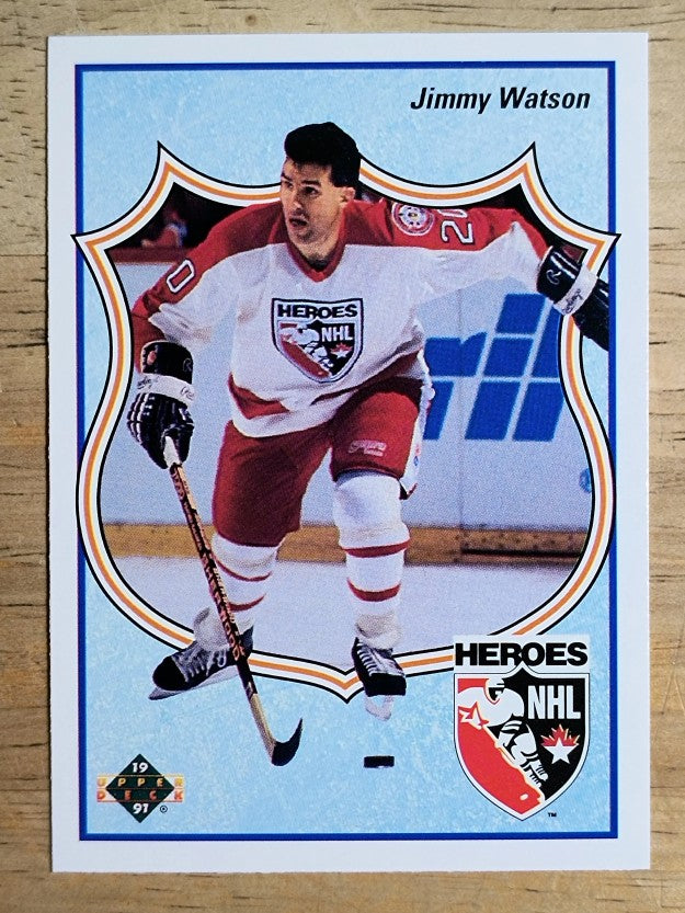 1990-91 Upper Deck French #514 Jimmy Watson HERO