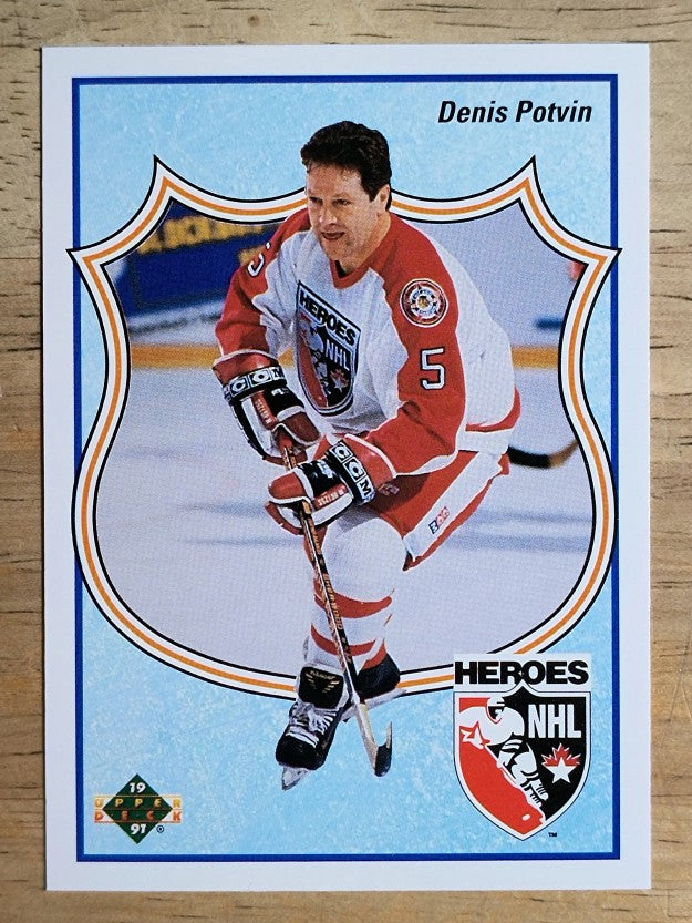 1990-91 Upper Deck French #515 Denis Potvin HERO
