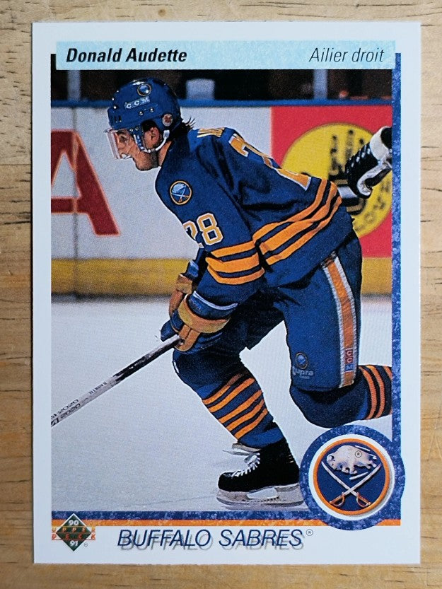 1990-91 Upper Deck French #519 Donald Audette RC