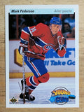 1990-91 Upper Deck French #532 Mark Pederson YG RC