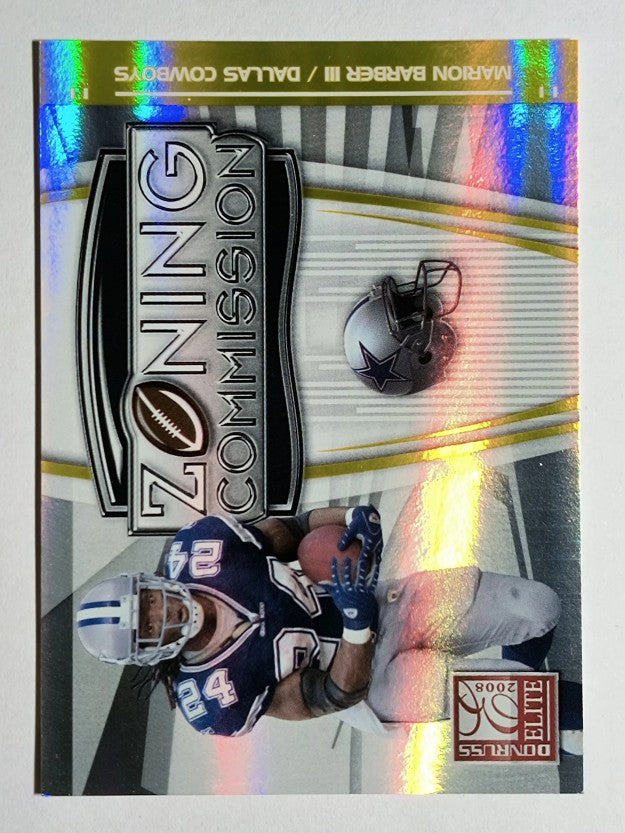 2008 Donruss Elite Zoning Commission Gold #10 Marion Barber