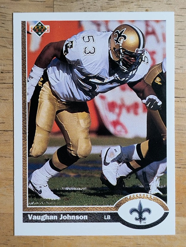 1991 Upper Deck #484 Vaughan Johnson