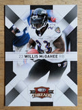 2009 Donruss Threads #9 Willis McGahee