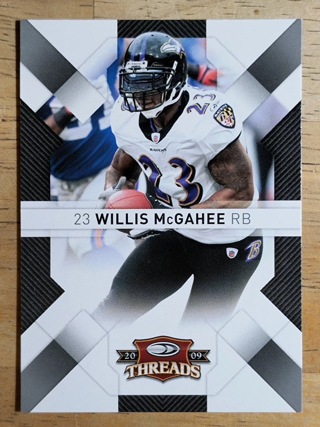 2009 Donruss Threads #9 Willis McGahee