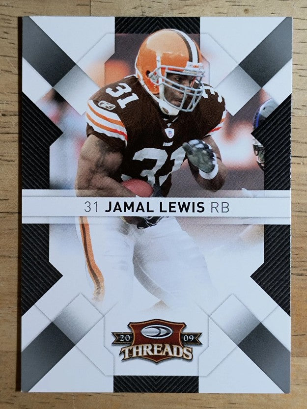 2009 Donruss Threads #25 Jamal Lewis