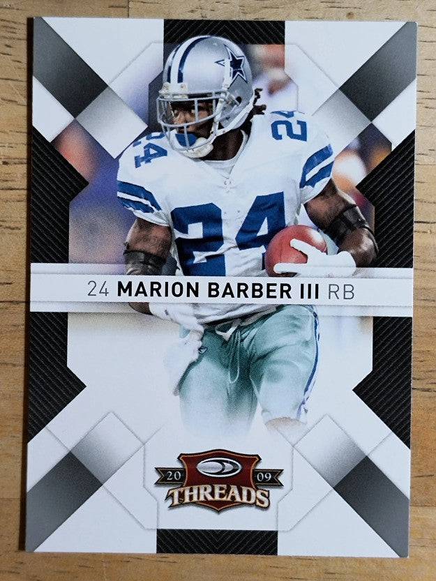 2009 Donruss Threads #26 Marion Barber