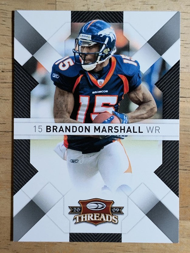 2009 Donruss Threads #29 Brandon Marshall