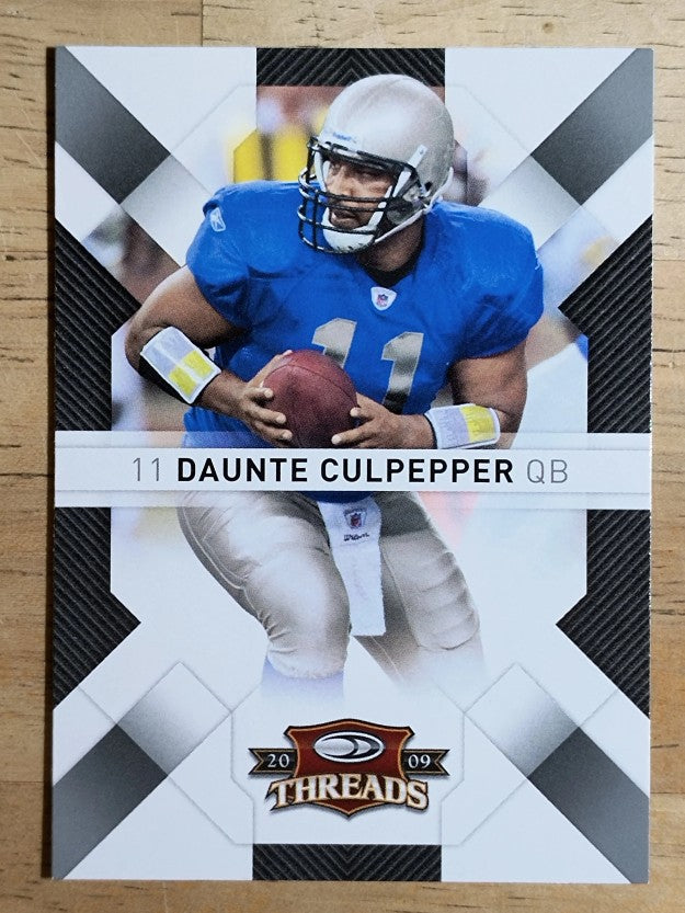 2009 Donruss Threads #33 Daunte Culpepper