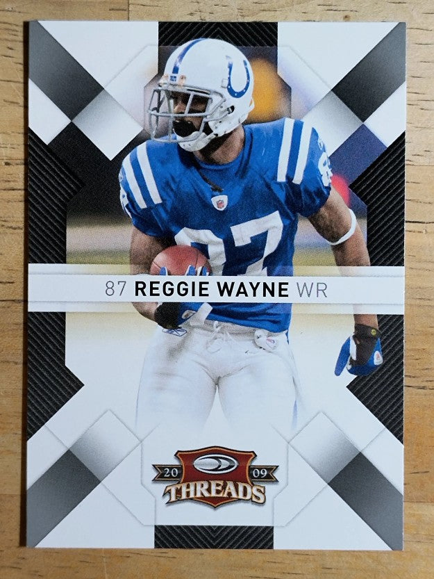 2009 Donruss Threads #44 Reggie Wayne