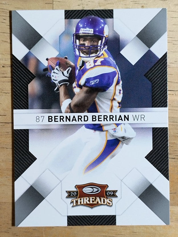 2009 Donruss Threads #56 Bernard Berrian