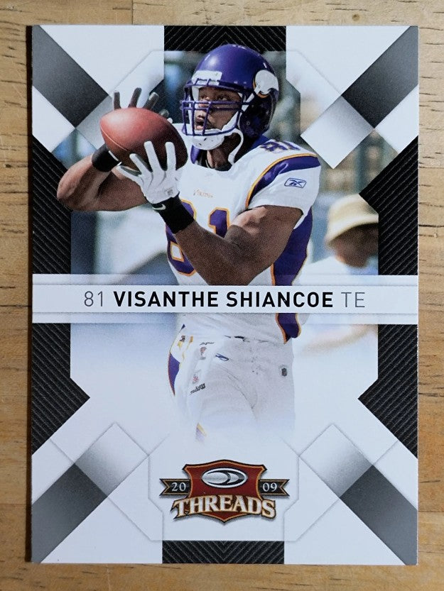 2009 Donruss Threads #57 Visanthe Shiancoe