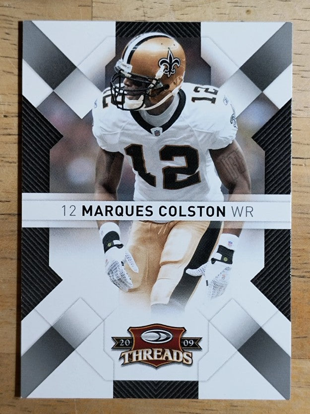 2009 Donruss Threads #63 Marques Colston
