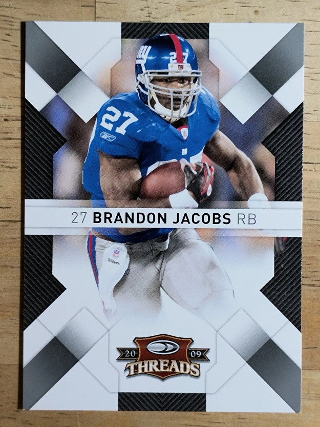 2009 Donruss Threads #65 Brandon Jacobs