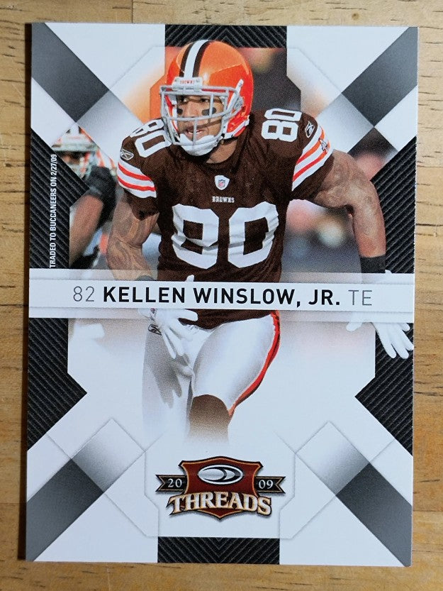 2009 Donruss Threads #94 Kellen Winslow Jr.