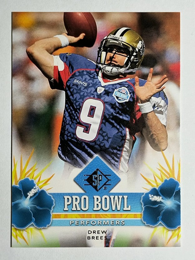 2008 SP Authentic Retail Pro Bowl Performers #PBP17 Drew Brees