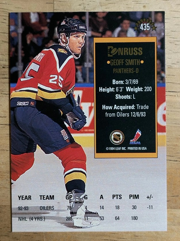 1993-94 Donruss #435 Geoff Smith