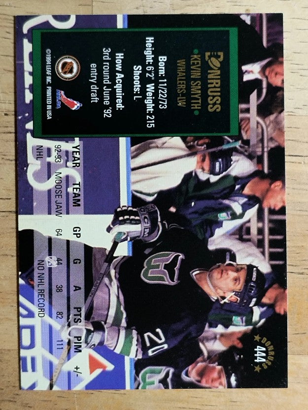 1993-94 Donruss #444 Kevin Smyth RC