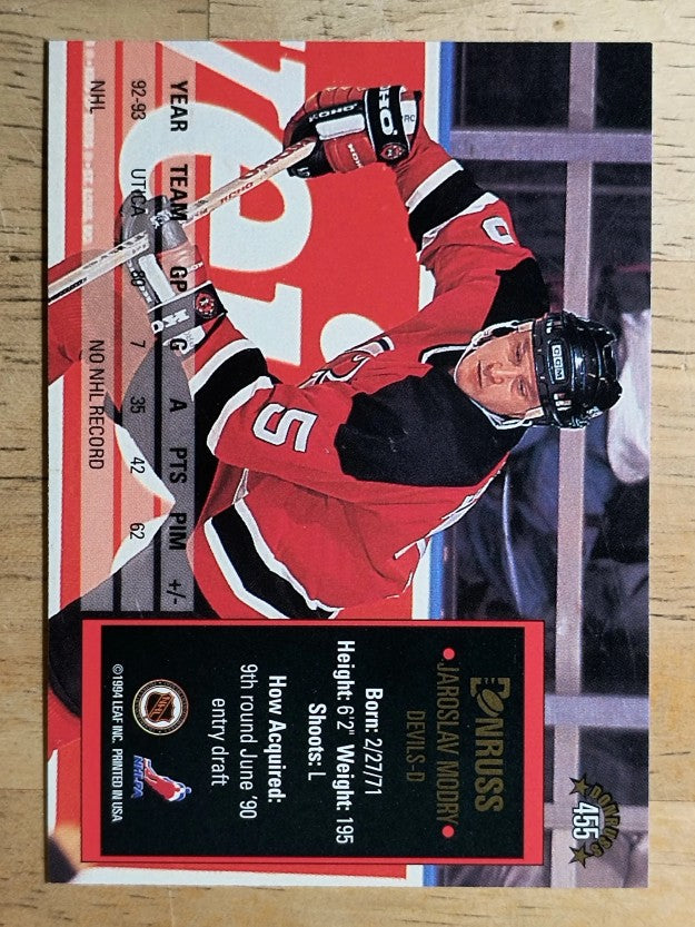 1993-94 Donruss #455 Jaroslav Modry RC