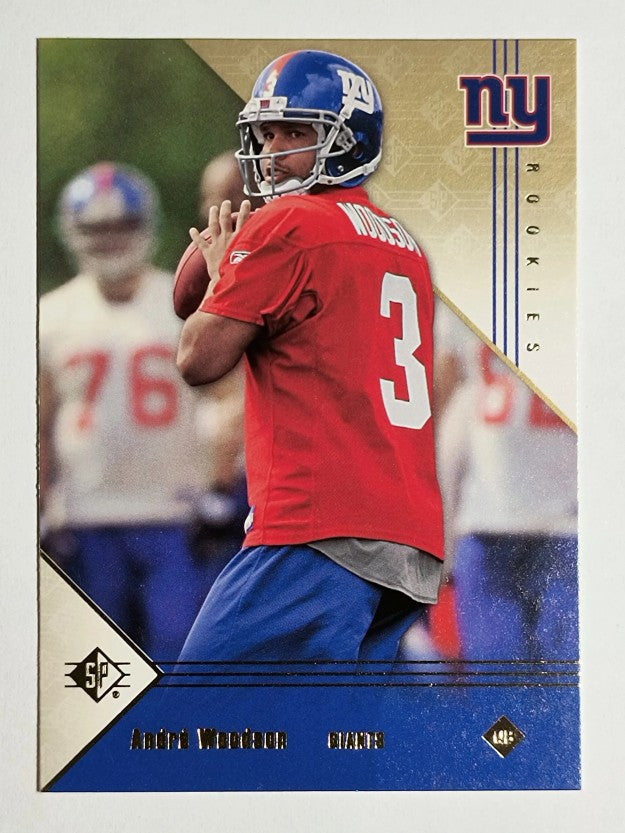 2008 SP Rookie Edition #102 Andre Woodson RC