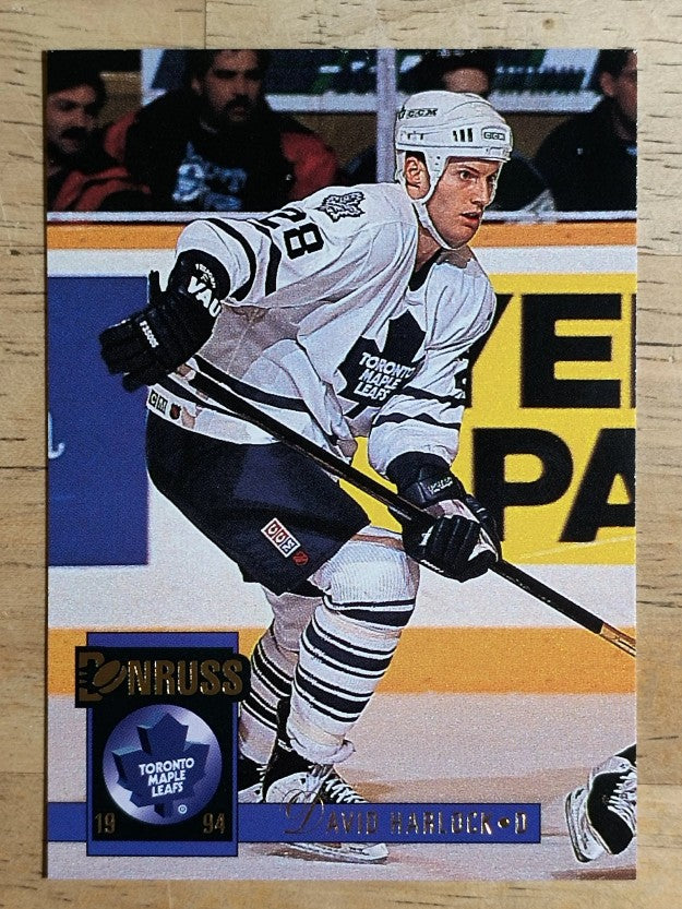 1993-94 Donruss #496 David Harlock