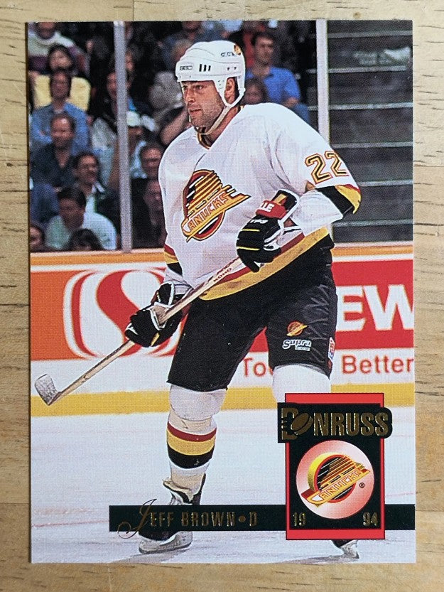 1993-94 Donruss #499 Jeff Brown