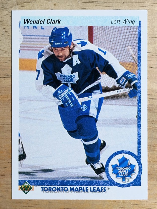 1990-91 Upper Deck #3 Wendel Clark