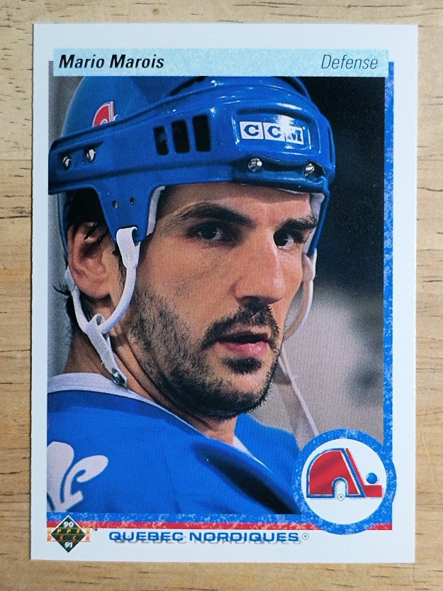 1990-91 Upper Deck #8 Mario Marois