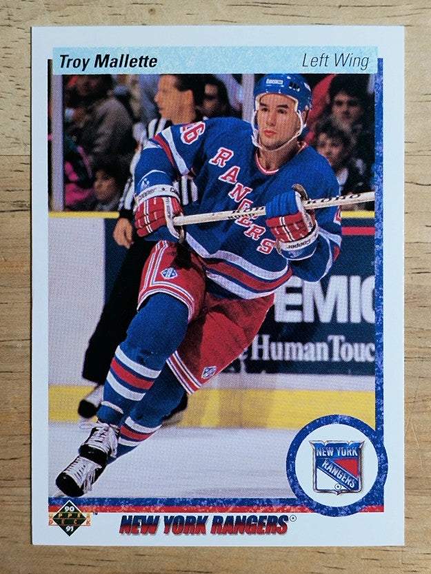 1990-91 Upper Deck #11 Troy Mallette RC