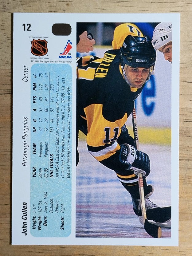 1990-91 Upper Deck #12 John Cullen