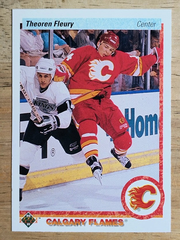 1990-91 Upper Deck #47 Theo Fleury