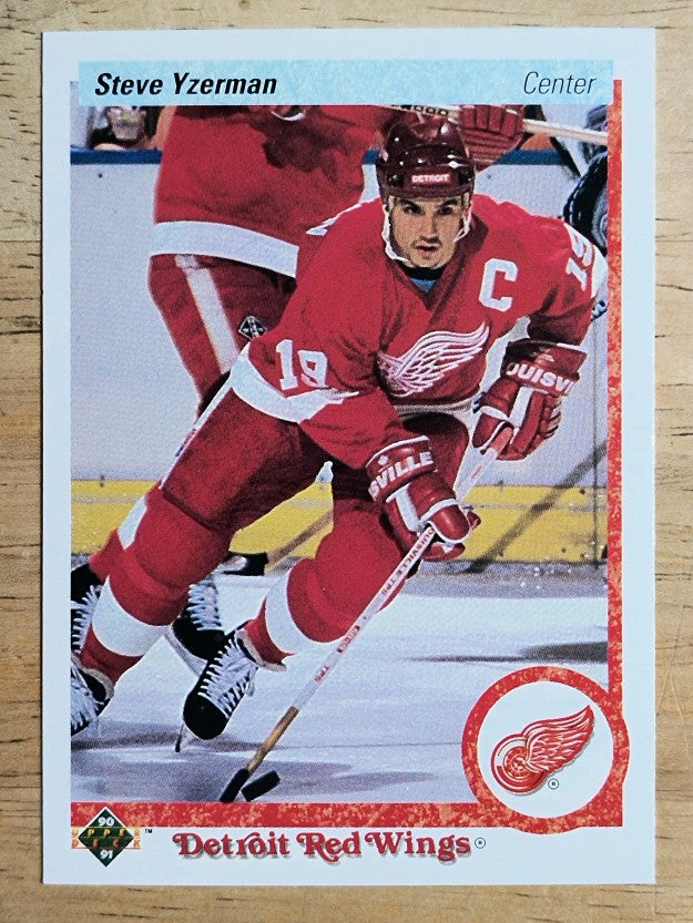 1990-91 Upper Deck #56 Steve Yzerman