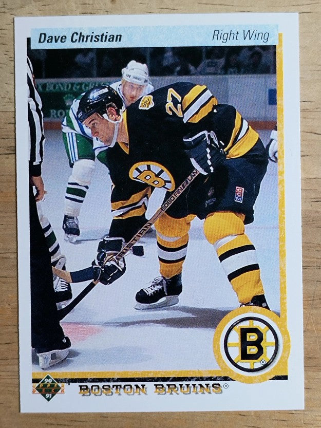 1990-91 Upper Deck #61 Dave Christian