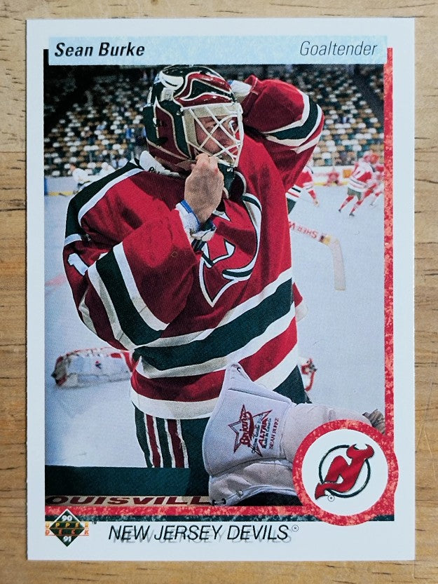 1990-91 Upper Deck #66 Sean Burke