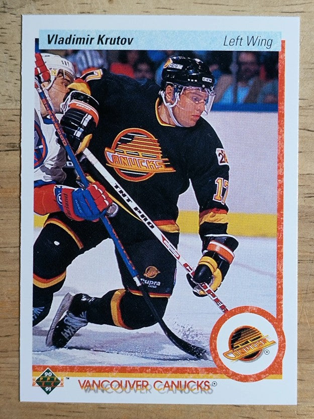 1990-91 Upper Deck #77 Vladimir Krutov RC