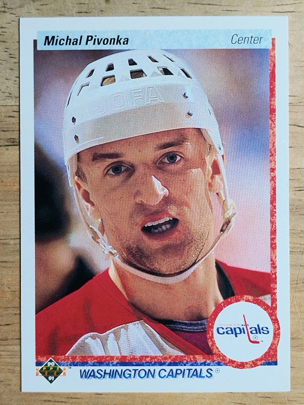 1990-91 Upper Deck #80 Michal Pivonka RC