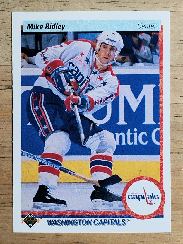 1990-91 Upper Deck #97 Mike Ridley