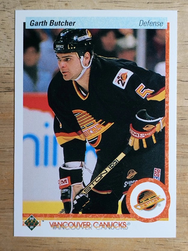 1990-91 Upper Deck #98 Garth Butcher