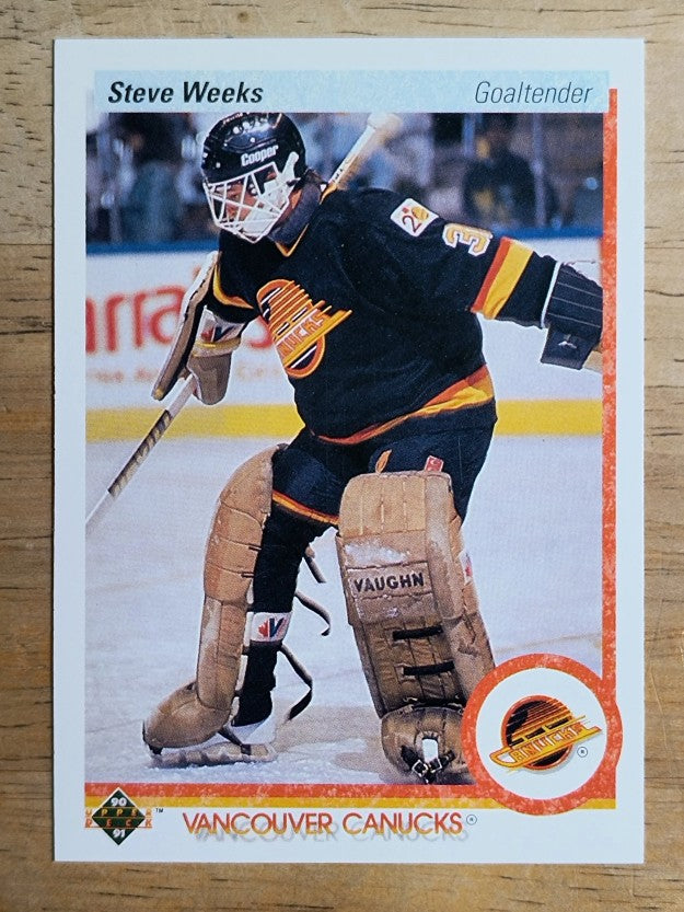 1990-91 Upper Deck #107 Steve Weeks