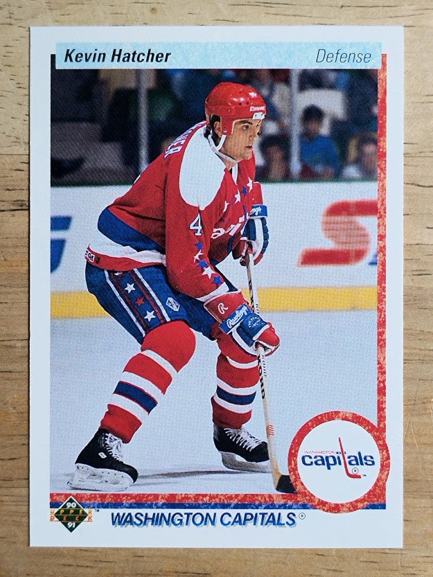 1990-91 Upper Deck #109 Kevin Hatcher