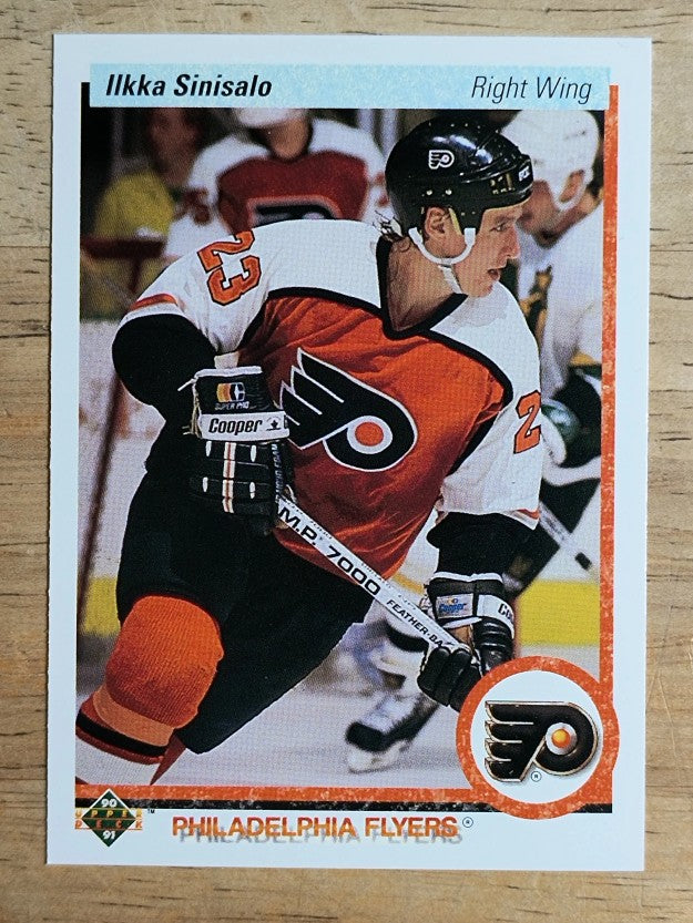 1990-91 Upper Deck #120 Ilkka Sinisalo