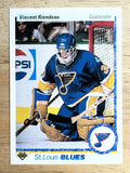 1990-91 Upper Deck #152 Vincent Riendeau RC