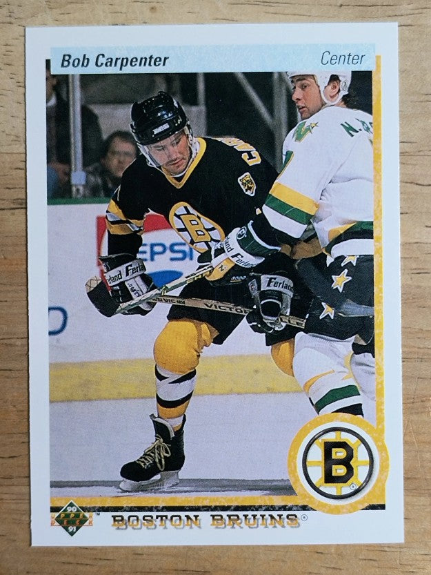 1990-91 Upper Deck #158 Bob Carpenter